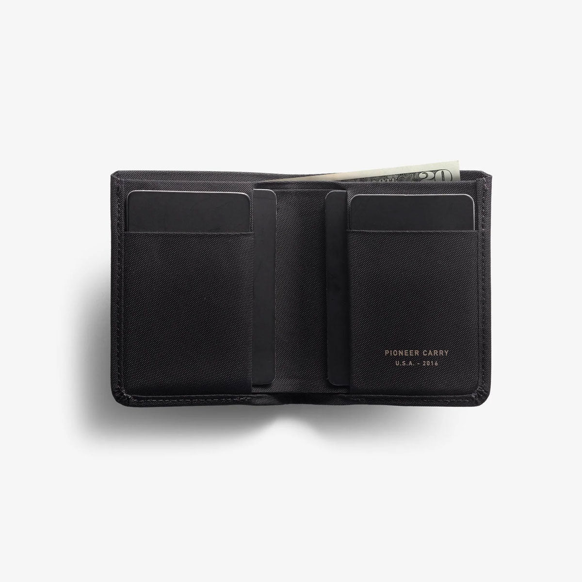 [PO] Pioneer Carry : Altitude Billfold : Black Baby Ballistic™