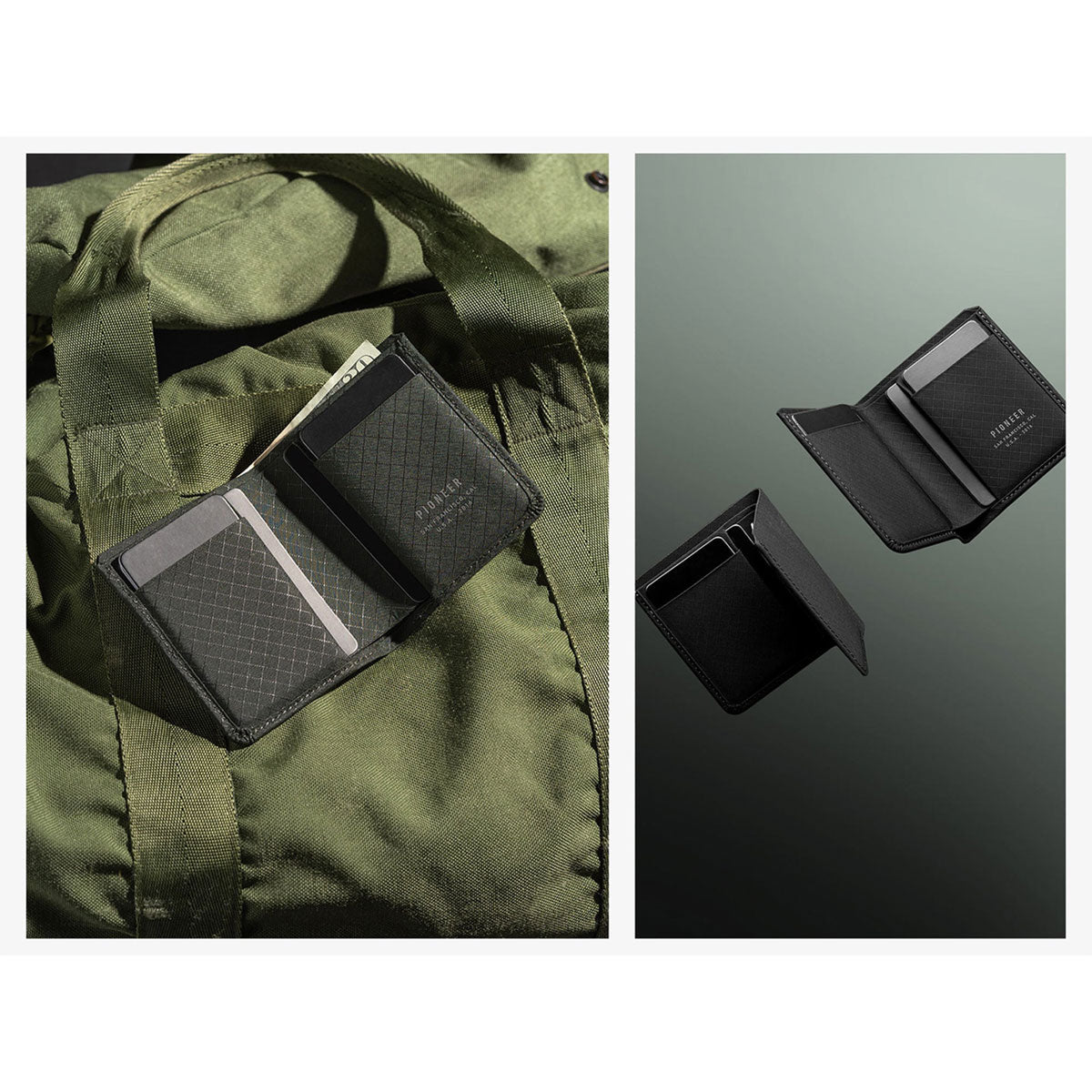 [PO] Pioneer Carry : Altitude Billfold : Black Baby Ballistic™