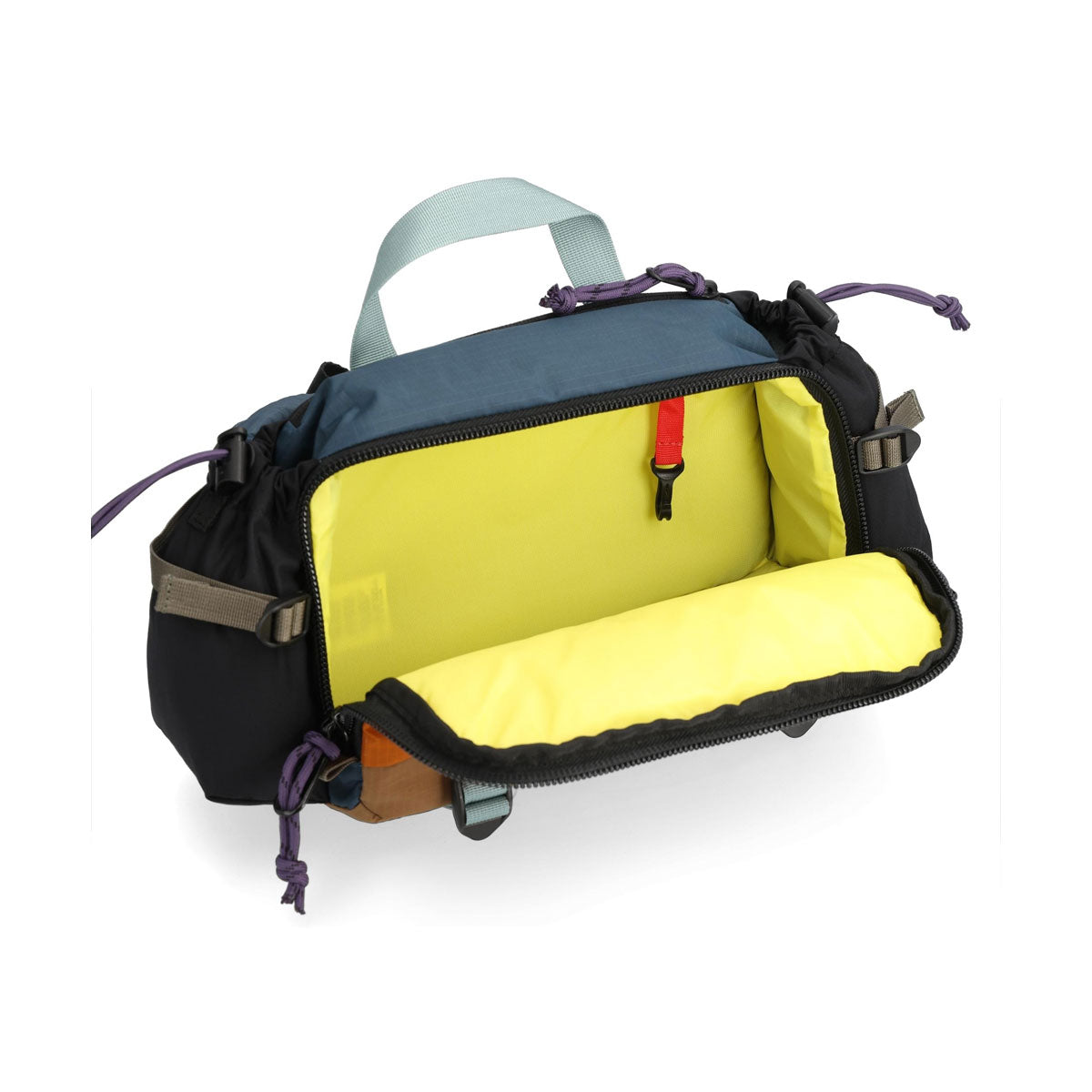 Topo Designs : Mountain Hydro Hip Pack : Pond Blue/Spice