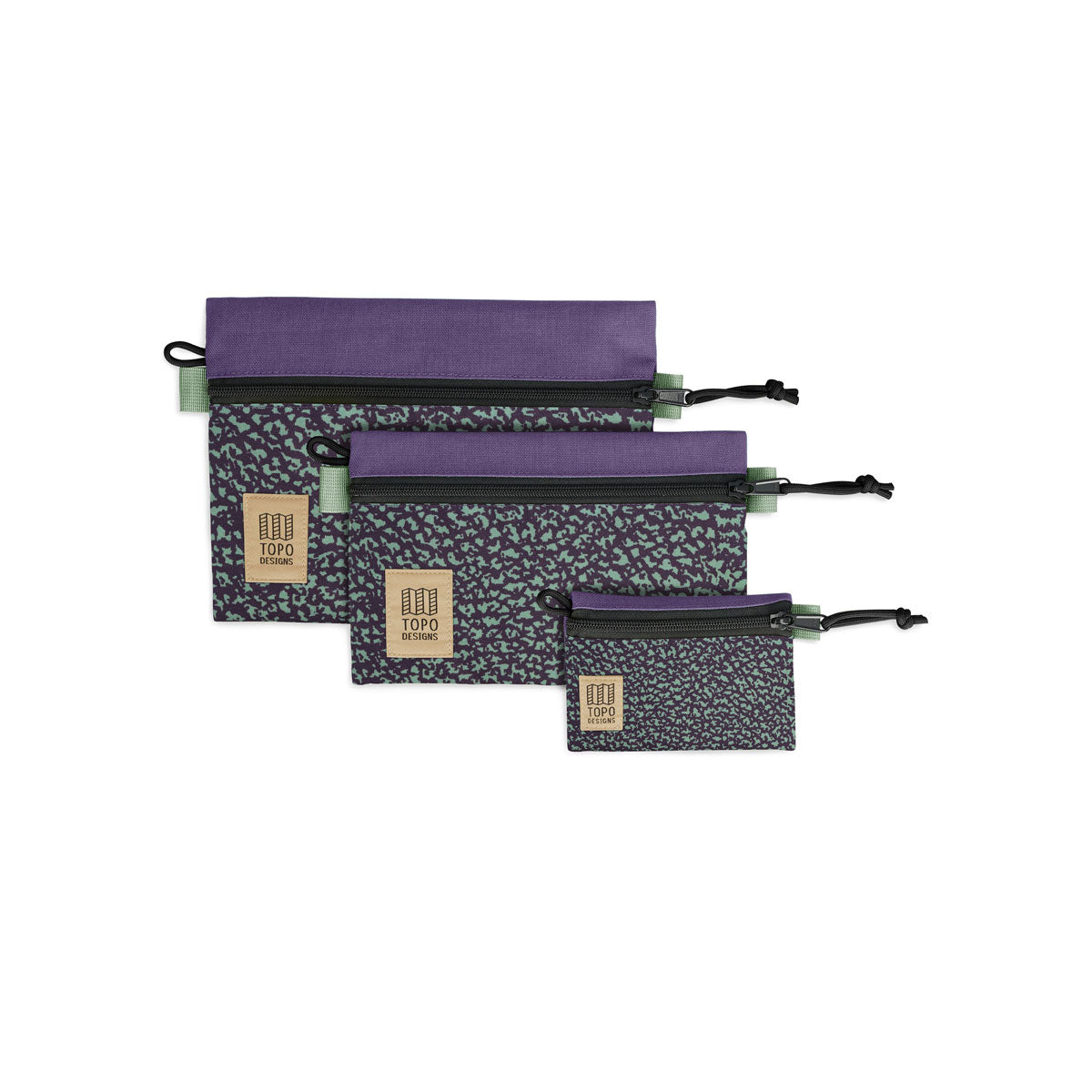 Topo Designs : Accessory Bag : Loganberry/Crackle