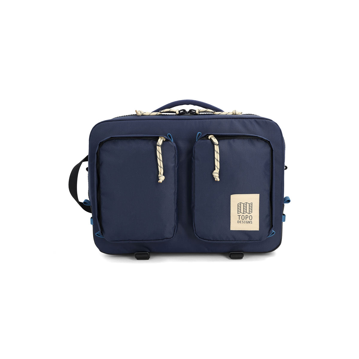 Topo Designs : Global Briefcase : Navy/Sahara