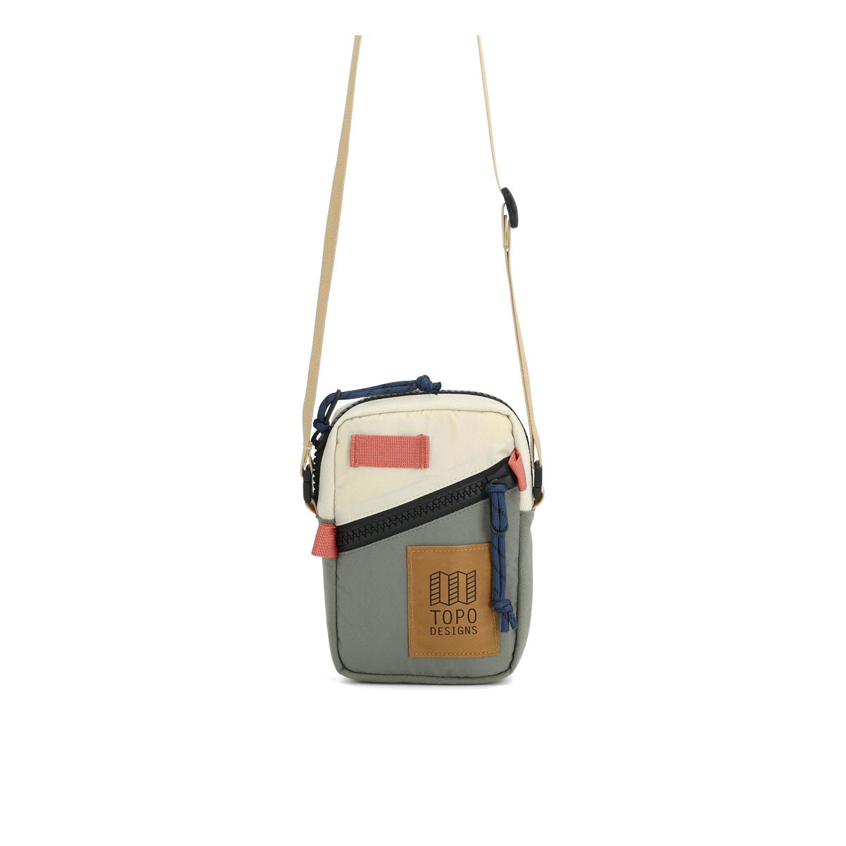 Topo Designs : Mini Shoulder Bag : Bone White/Beetle