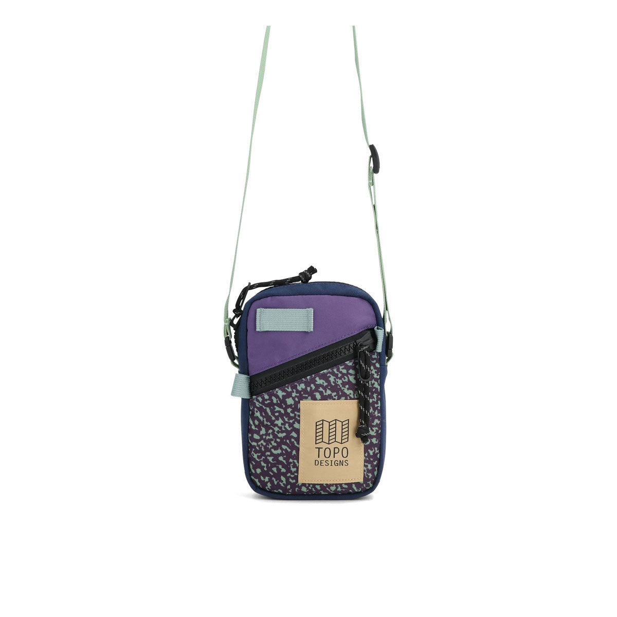 Topo Designs : Mini Shoulder Bag : Loganberry/Crackle