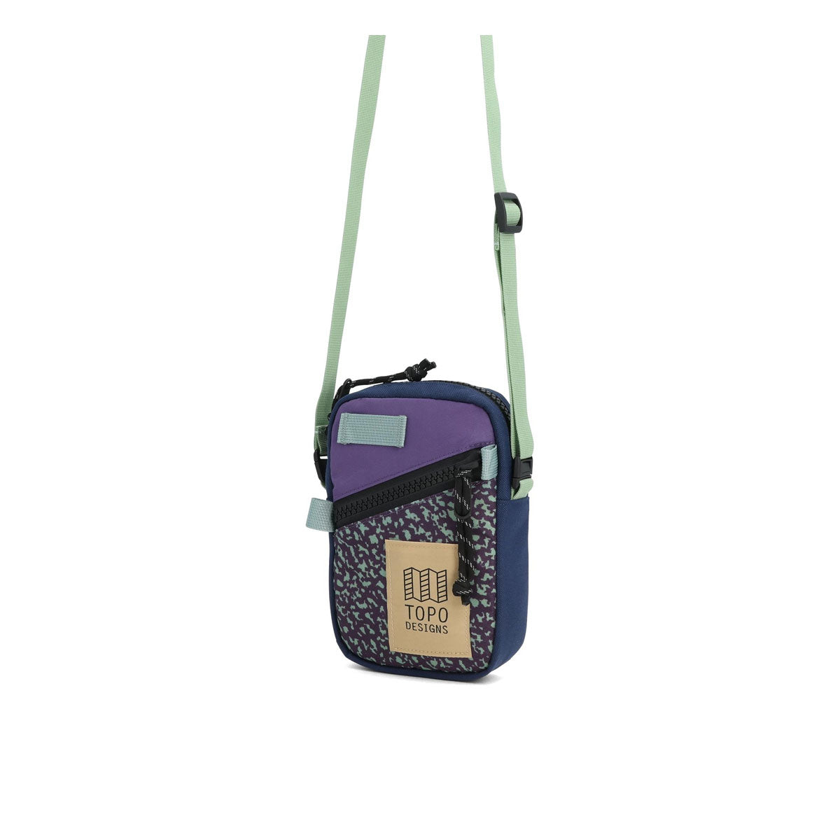 Topo Designs : Mini Shoulder Bag : Loganberry/Crackle