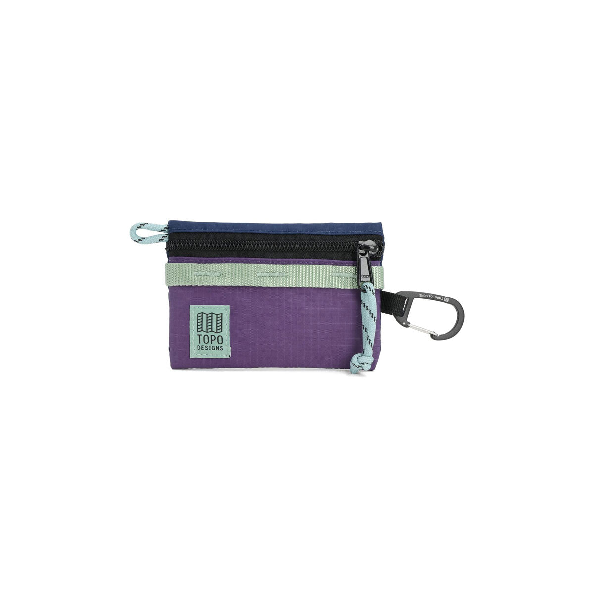 Topo Designs : Mountain Accessory Bag : Midnight/Loganberry