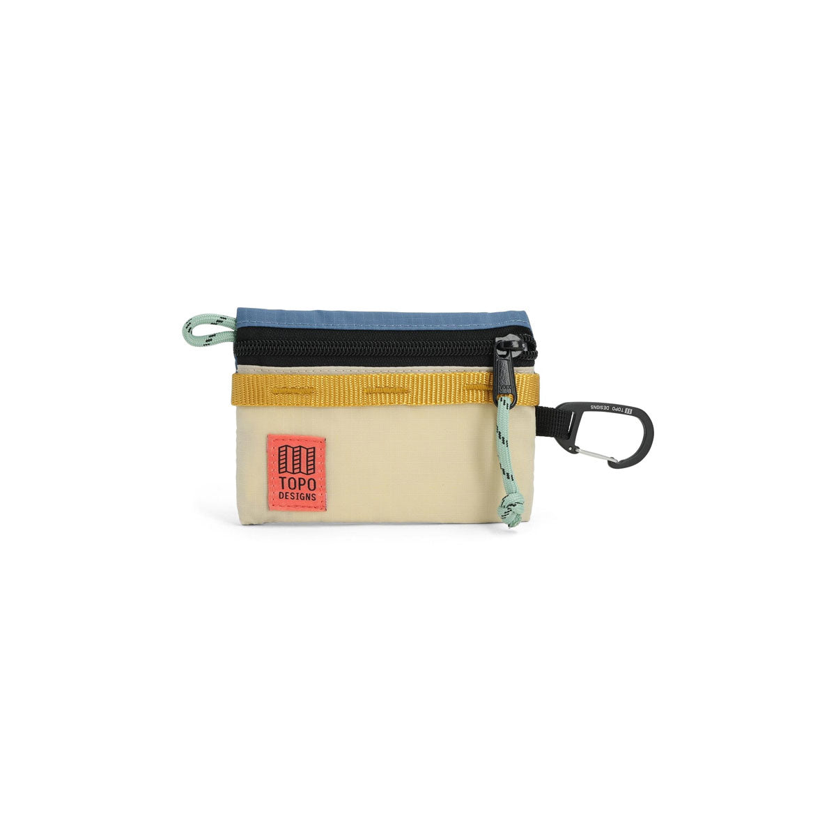 Topo Designs : Mountain Accessory Bag : Stone Blue/Bone White