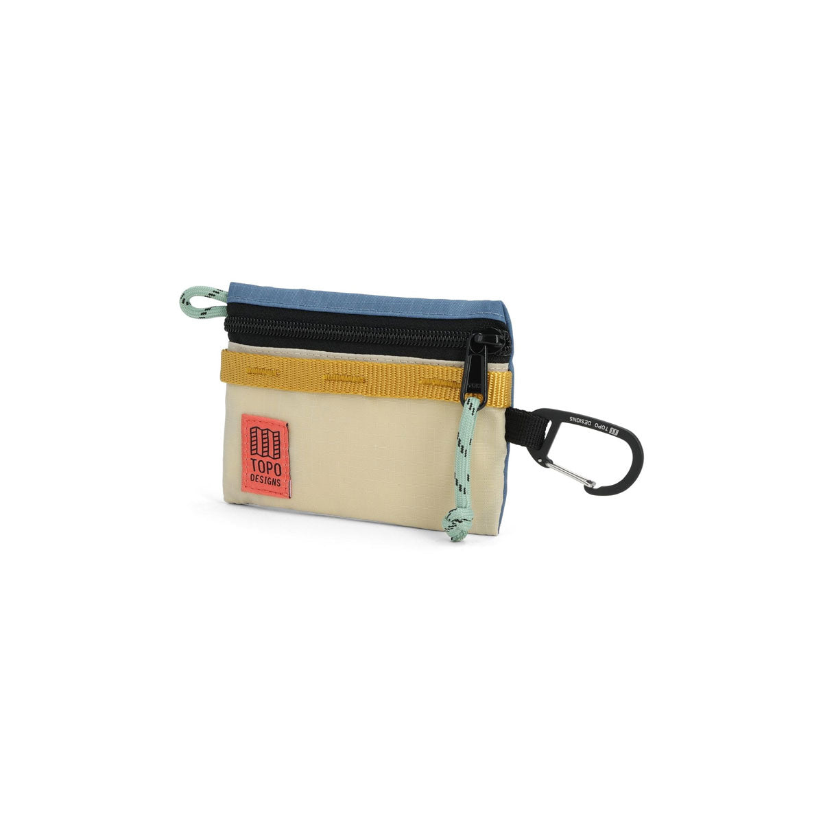 Topo Designs : Mountain Accessory Bag : Stone Blue/Bone White