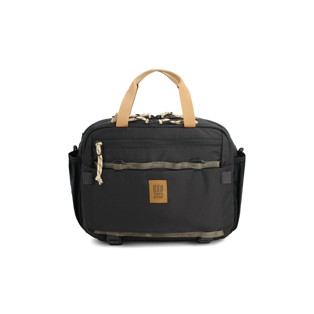 Topo Designs : Mountain Cross Bag : Black/Neutral