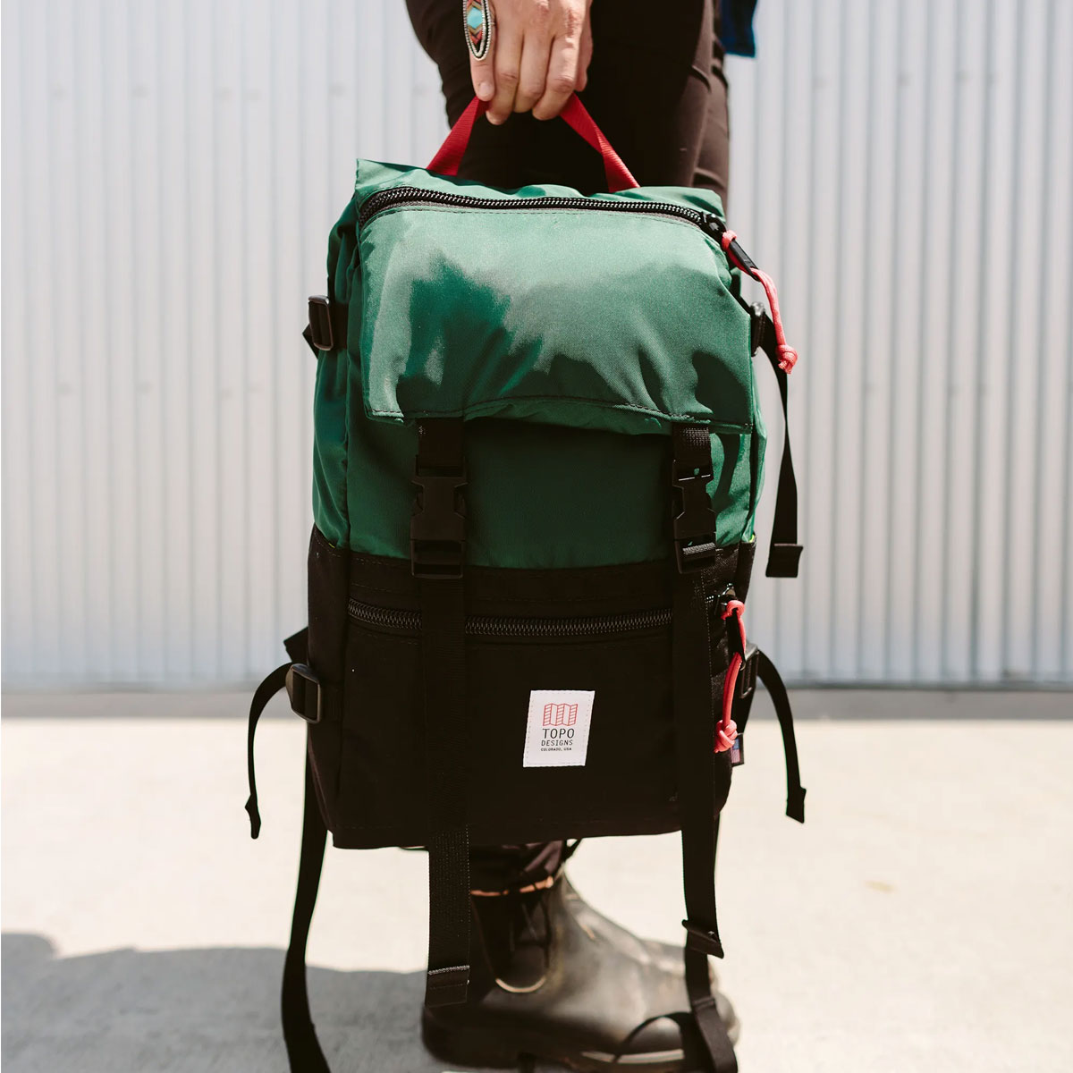 Topo Designs : Rover Pack Classic : Sahara Brick