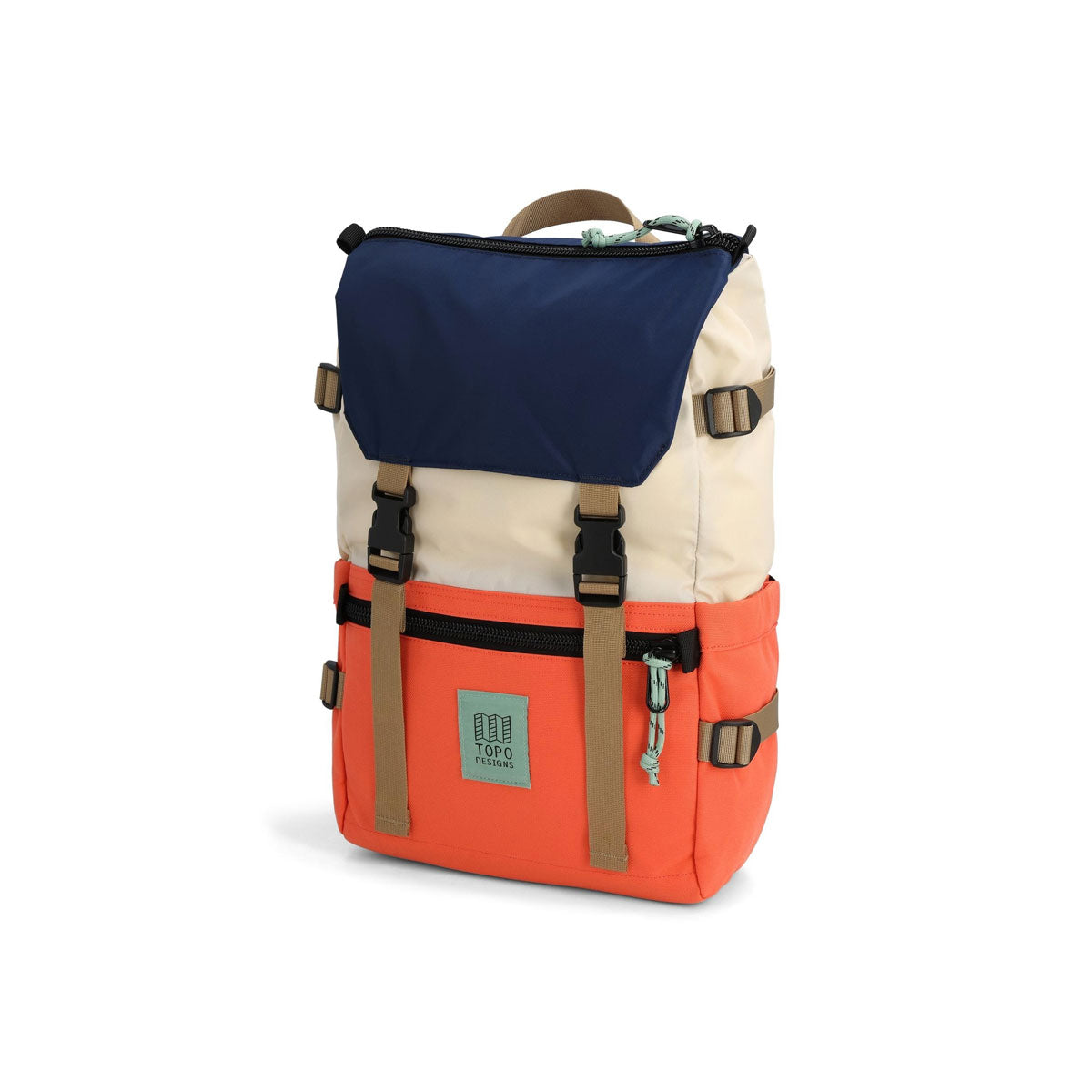 Topo Designs : Rover Pack Classic : Almond/Emberglow