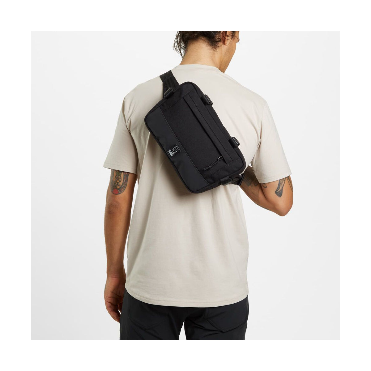 Chrome Industries : Doubletrack Frame Bag MD - Black