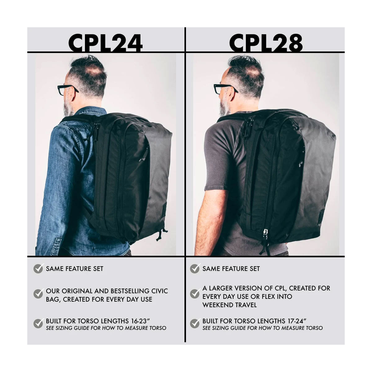 Civic Panel Loader 28L by EVERGOODS | The Bag Creature