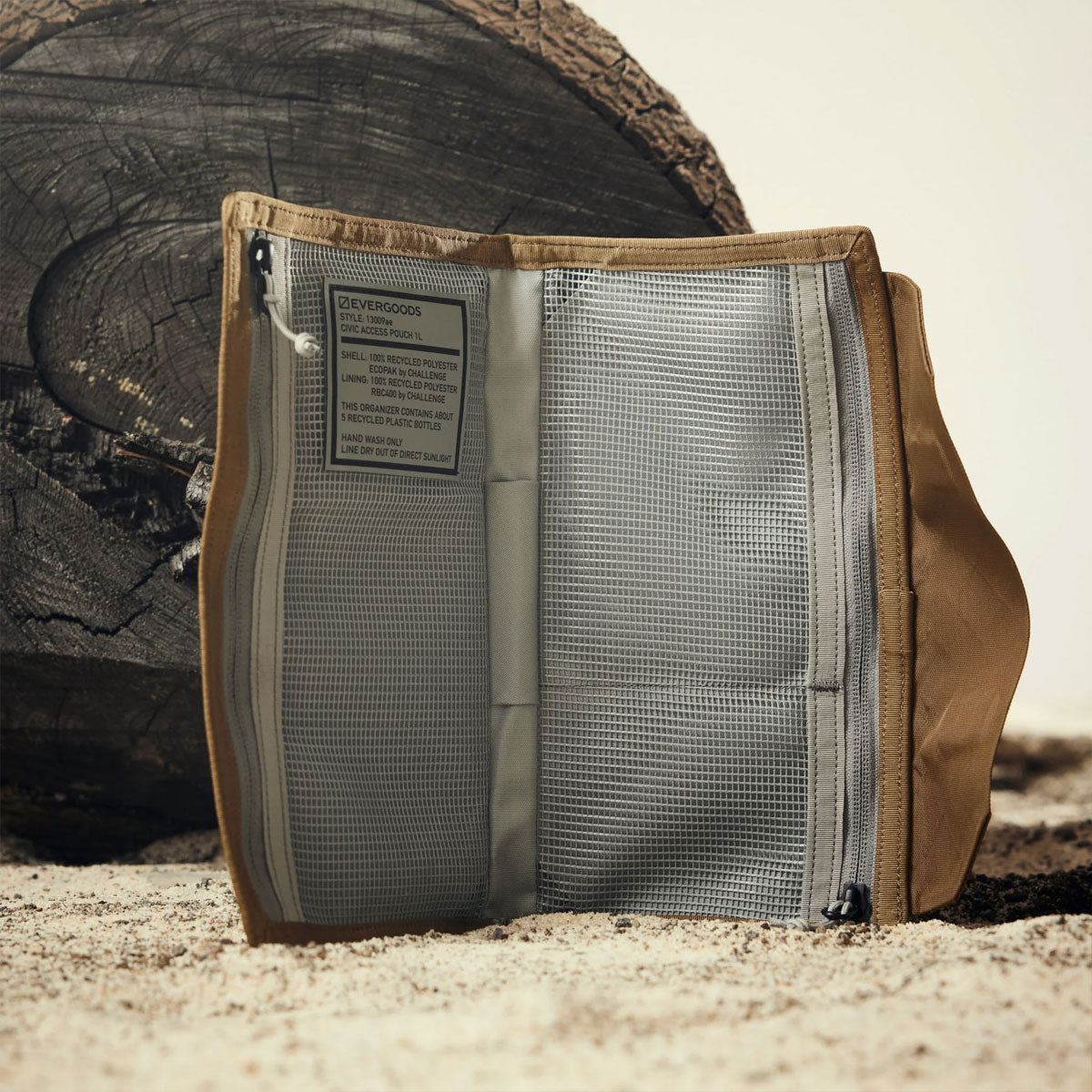 EVERGOODS : Civic Access Pouch 1L : ECOPAK Coyote