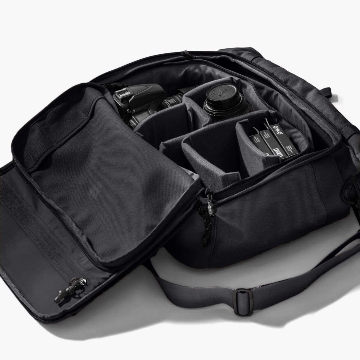 Langly : Weekender Flight Bag : Black