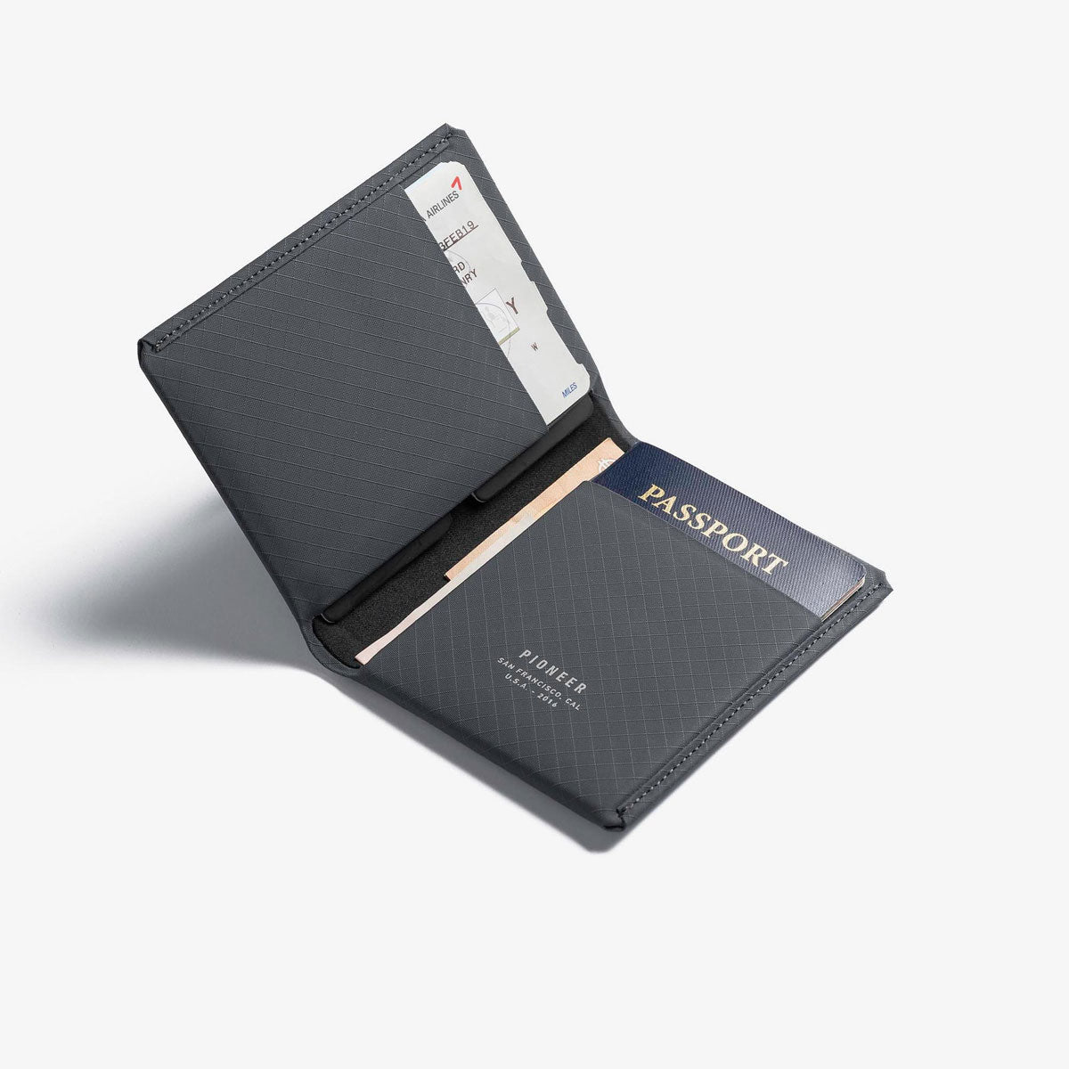 [PO] Pioneer Carry : Passport Wallet : Slate 3XD™