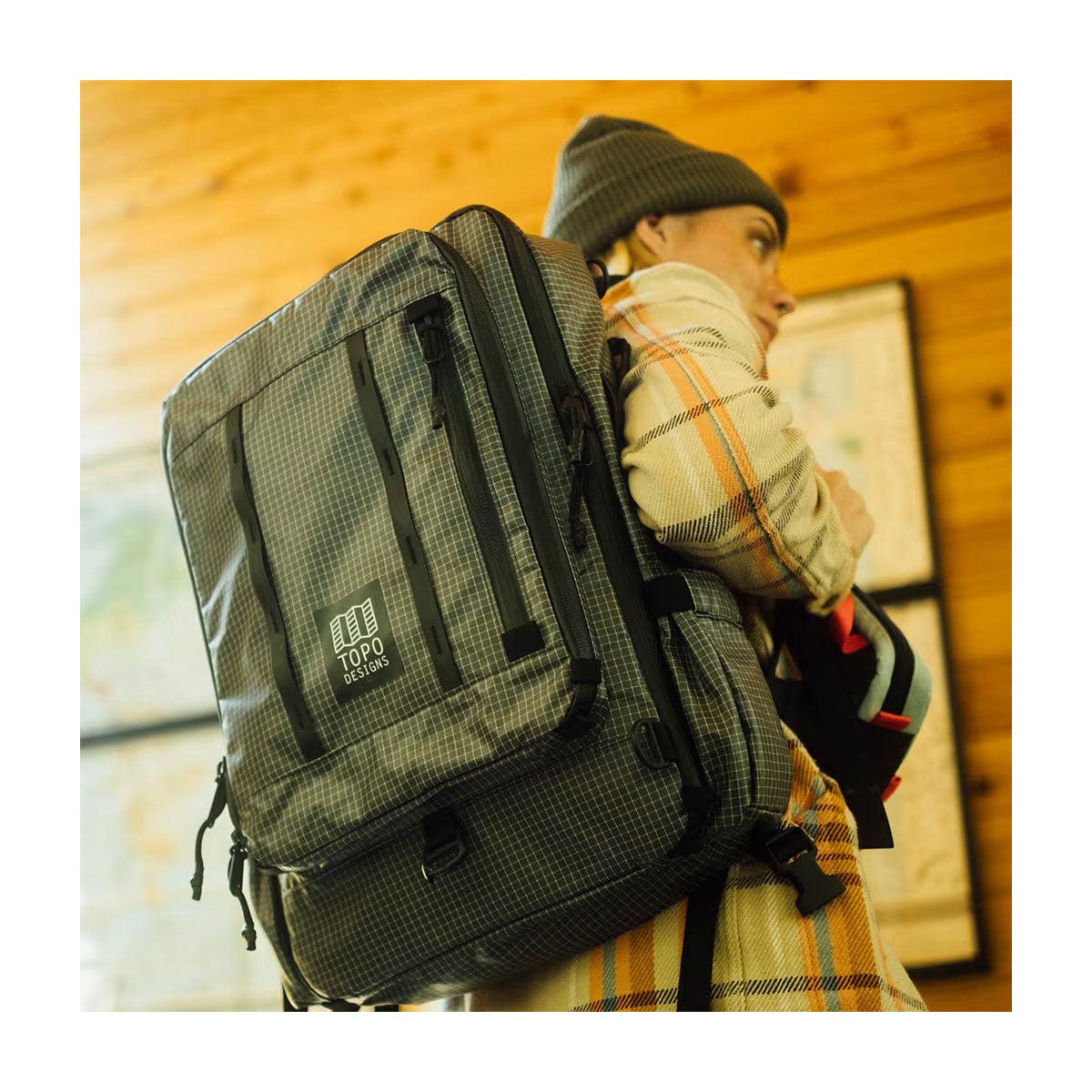 Topo Designs : Apex Travel Bag 30L : Black