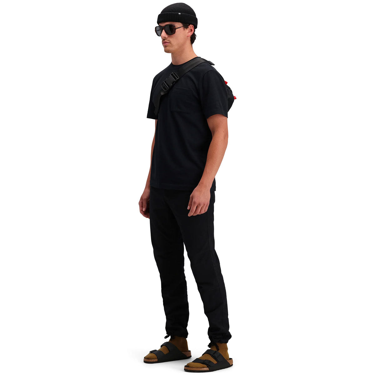 Topo Designs : Dirt Pocket Tee Men's : Dark Khaki