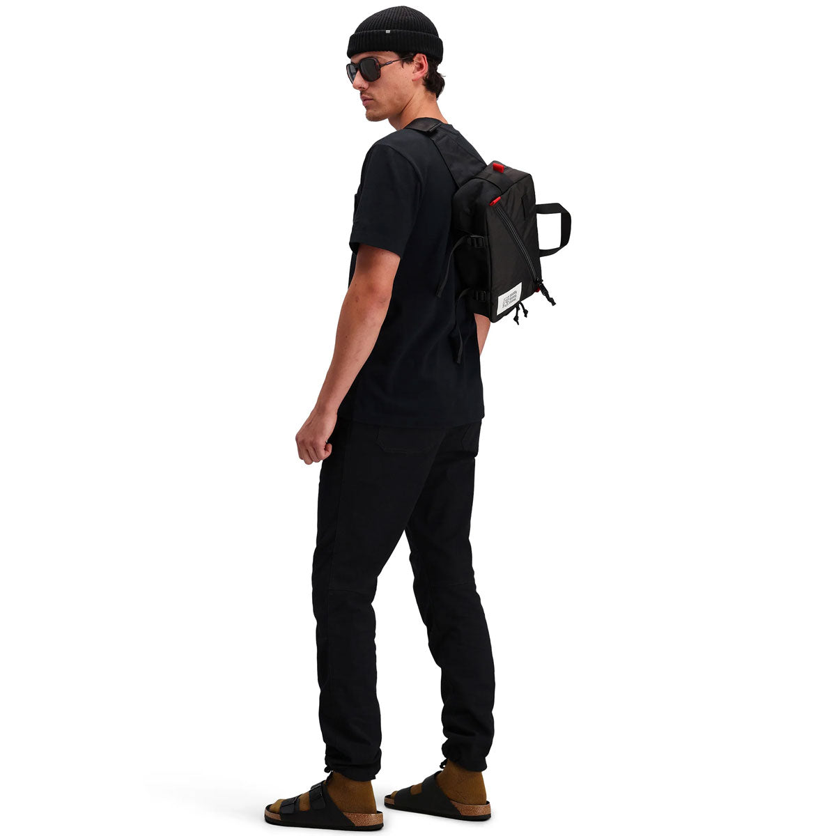 Topo Designs : Dirt Pocket Tee Men's : Black