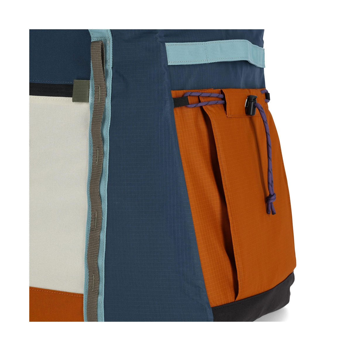 Topo Designs : Mountain Gear Bag : Pond Blue/Spice