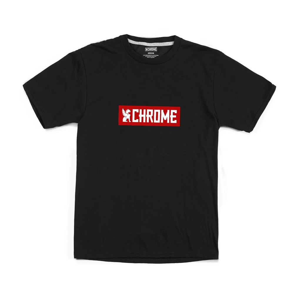 Chrome Industries : Horizontal Red Logo Tee